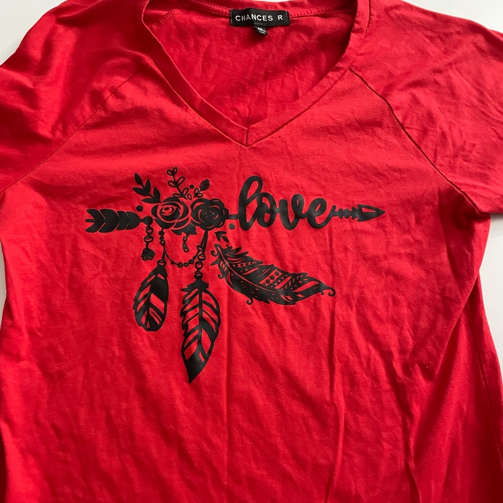 Love shirt, top, casual